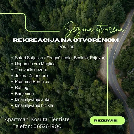 Appartamento Kosuta Tjentiste